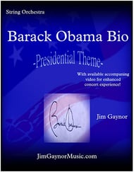 Barack Obama Bio - Presidential Theme Orchestra sheet music cover Thumbnail